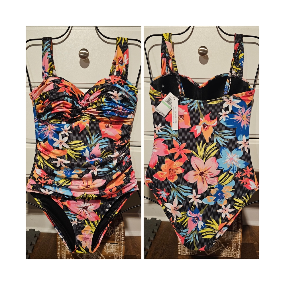 Floral Women's One Piece Swimsuit